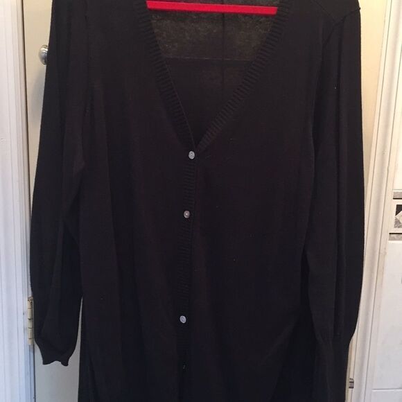 Black Cardigan LOGO - Picture 1 of 2